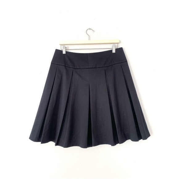 Classiques Entier Dresses & Skirts - Classiques Entier Black Pleated Circle Skirt Sz 8 Preppy Academia Classic